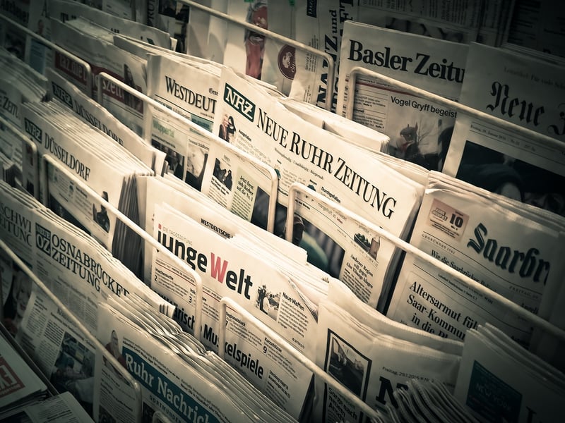 Gossip tabloid newspaper